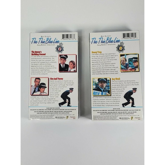 The Thin Blue Line Volume one and volume two VHS 1997 factory sealed brand new - Picture 2 of 10